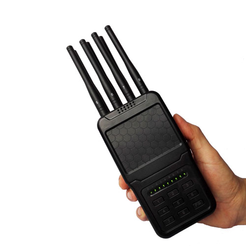 8 Bands Cell Phone Jammer Block 5G WIFI GPS LOJACK (5.6W)