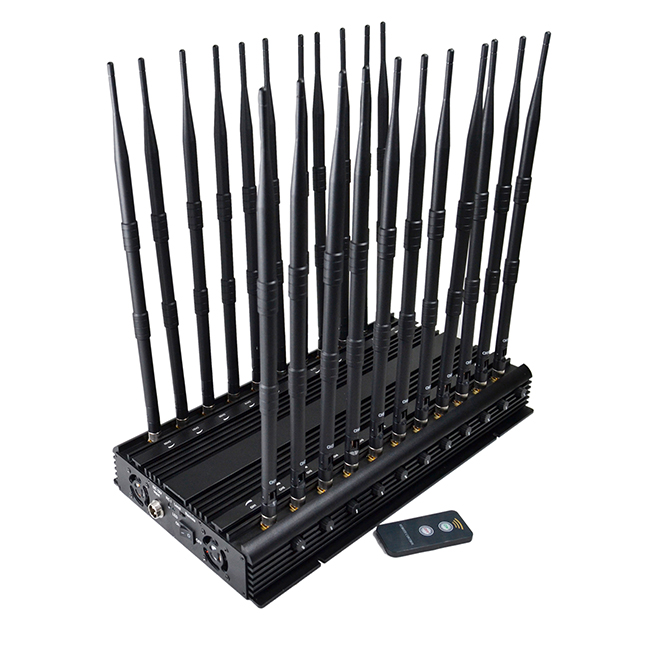 Full band 22 antenna jammer can cover 5GLTE 2G 3G 4G Wi-Fi ...