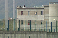 in prison